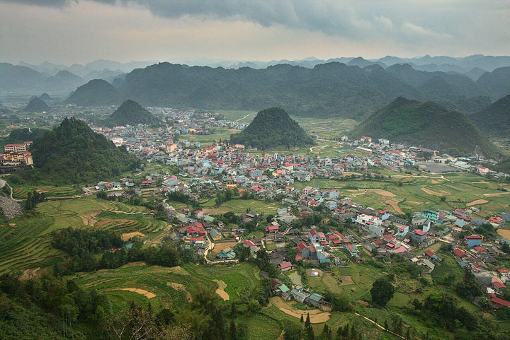 管壩雙山實景