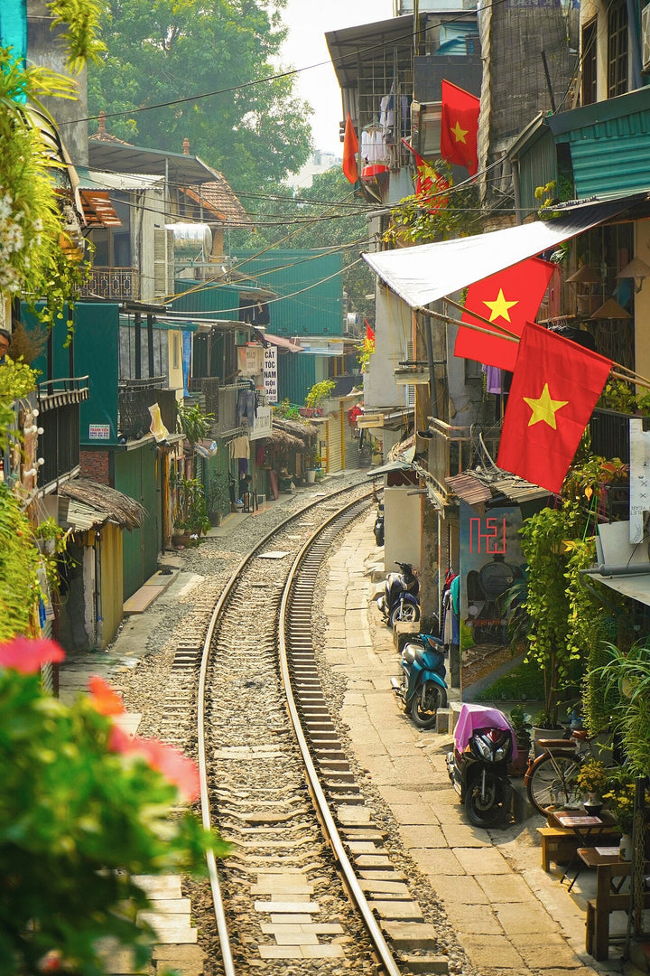 河內鐵道街實景