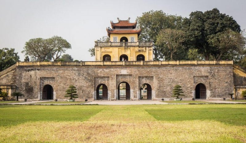 昇龍皇城端門正面與庭院