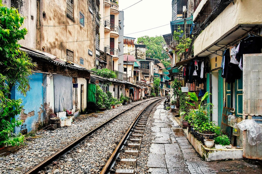 河內鐵道街實景照片：Train street, Hanoi (50012106061)