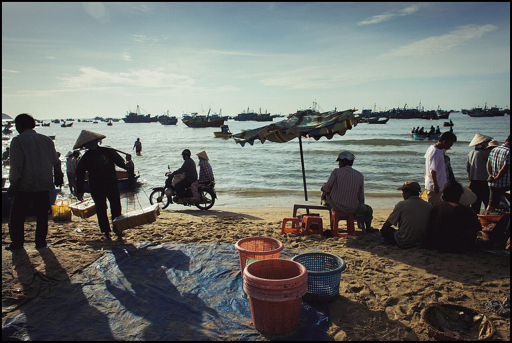 美奈漁村實景照片：Fishing village (14428786839)