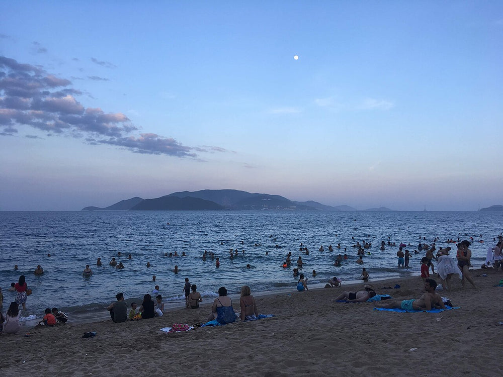 芽莊陳富海灘實景照片：Nha Trang Beach 3