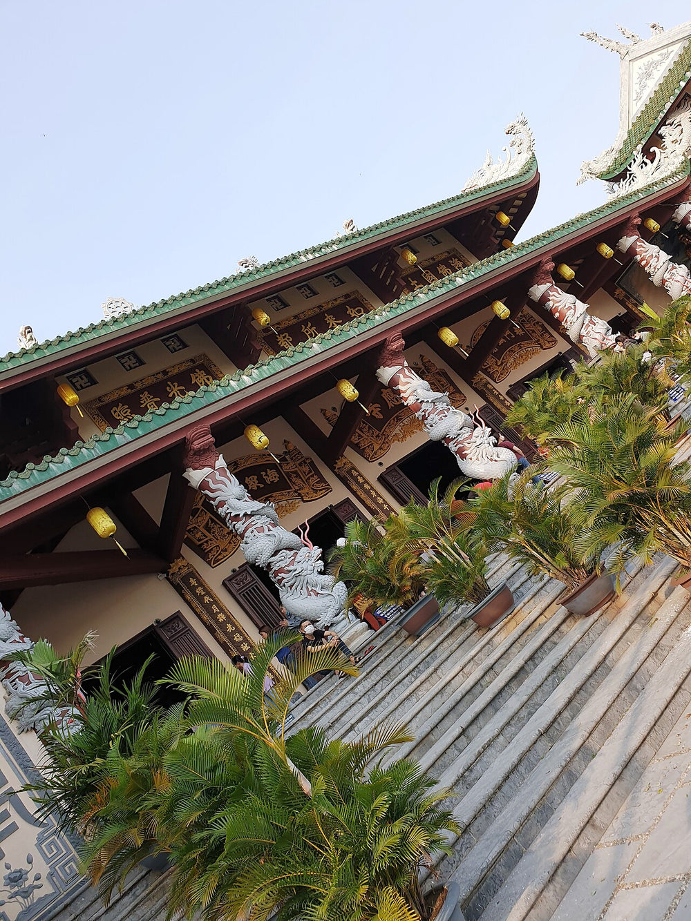 山茶半島靈應寺實景照片：Chùa Linh Ứng (chánh điện) tại Sơn Trà, Đà Nẵng, tháng 3 năm 2021 (3)