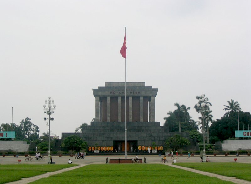 巴亭廣場實景照片：Mausolee ho chi minh