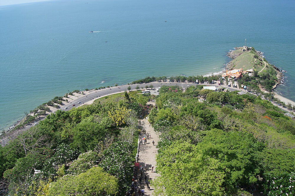 頭頓耶穌基督像實景照片：Mũi Nghinh Phong