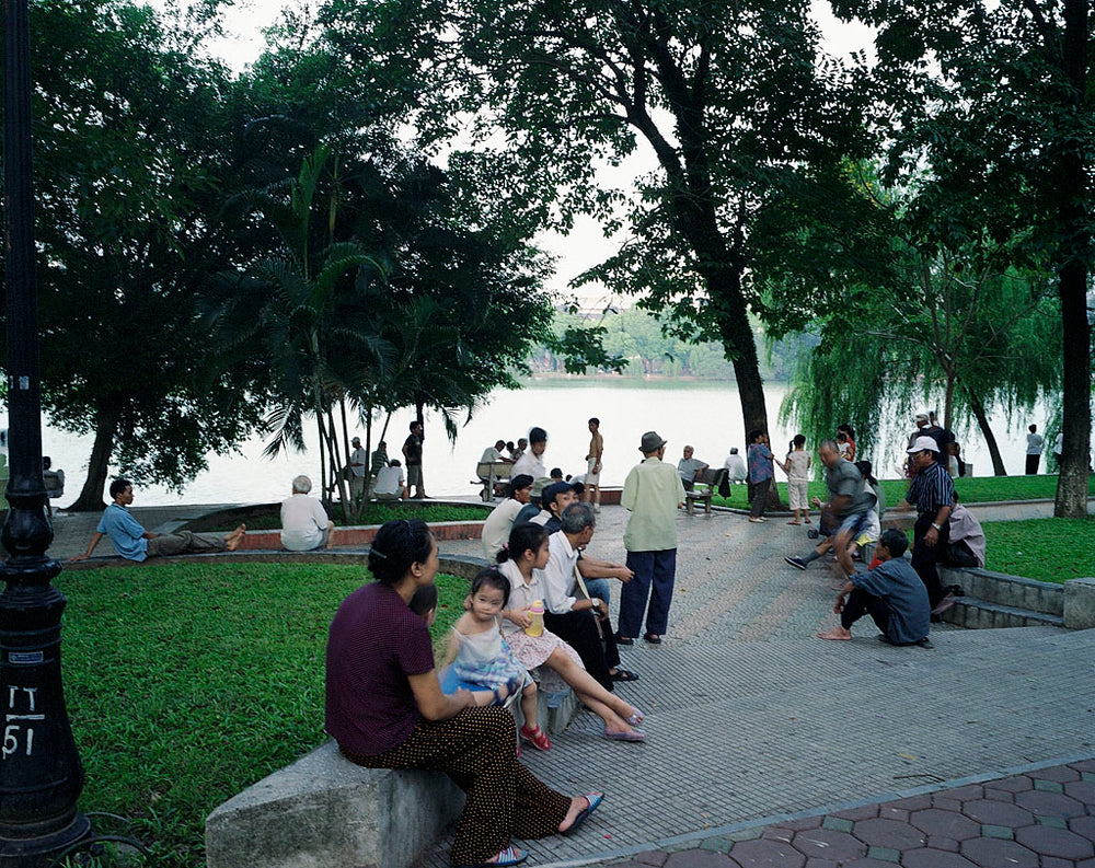 還劍湖與玉山祠實景照片：Hoan Kiem 2008 VN-0025-6