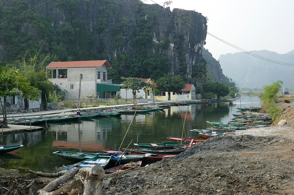 三谷遊船實景照片：Barques à Tam Coc (1)