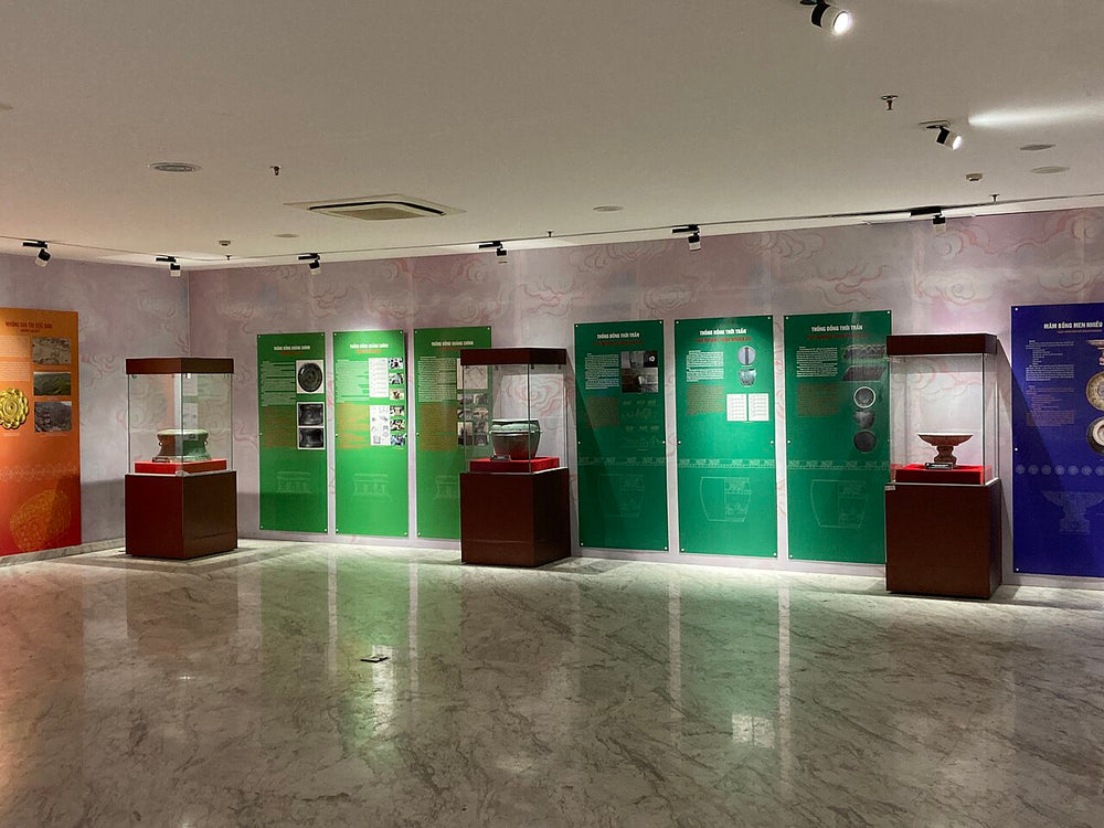 廣寧博物館實景照片：Quang Ninh Museum National Treasures exhibition