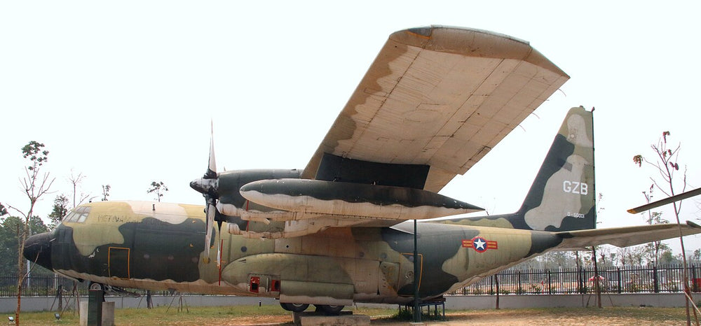 越南軍事歷史博物館實景照片：60-50001 Lockheed C130H