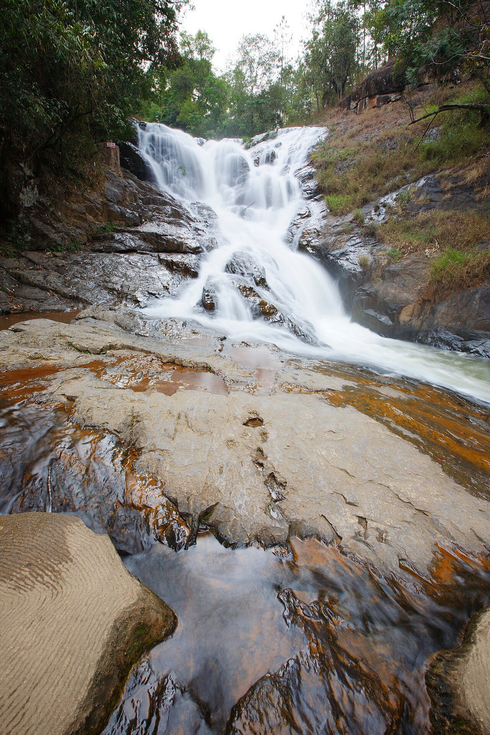達坦拉瀑布實景照片：Datanla Waterfall