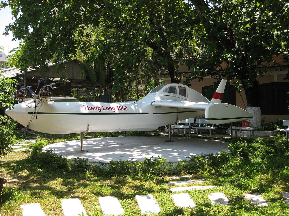 芽莊海洋學博物館實景照片：Ekranoplan Thang Long 1000 - Viện Hải dương học Nha Trang 03