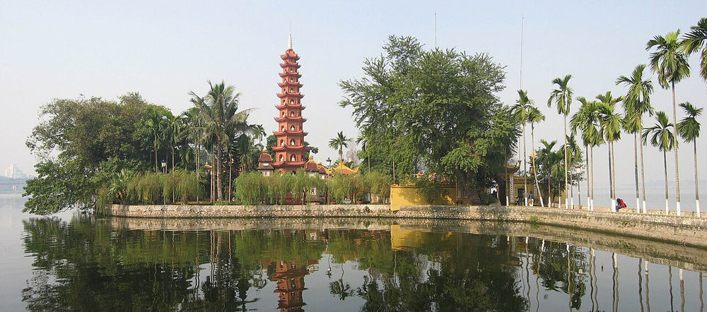 鎮國寺實景照片：Chua Tran Quoc (pagode de la défense du pays)