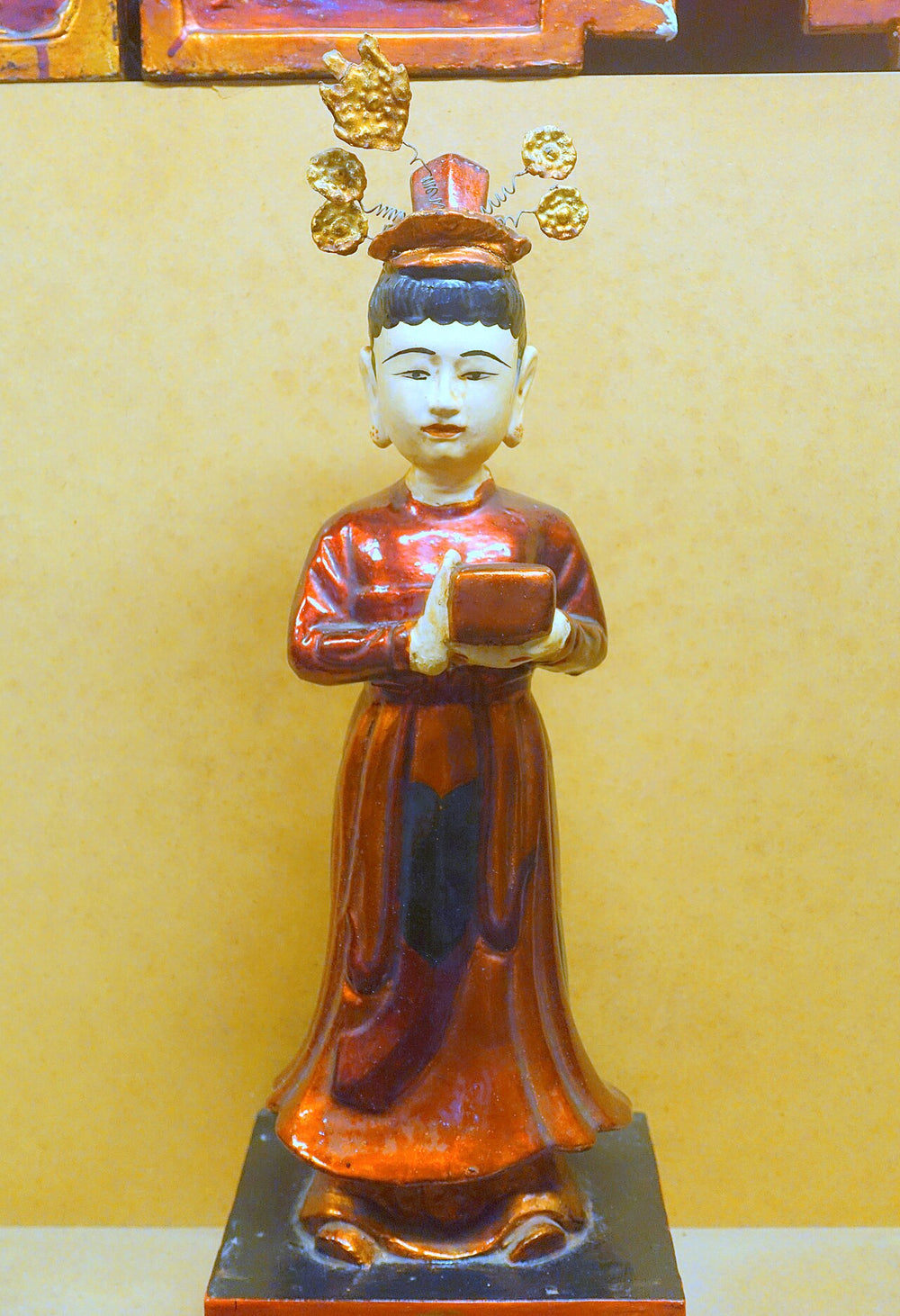 越南民族學博物館實景照片：Unidentified statue - Vietnam Museum of Ethnology - Hanoi, Vietnam - DSC02584