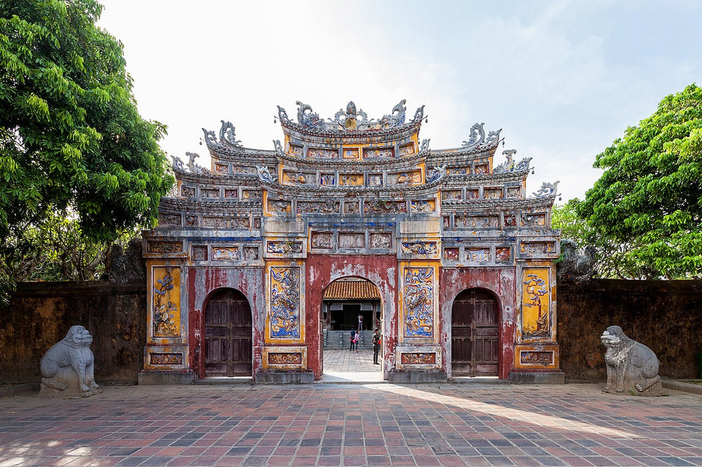 順化皇城實景照片：Gate in Imperial City, Huế (I)