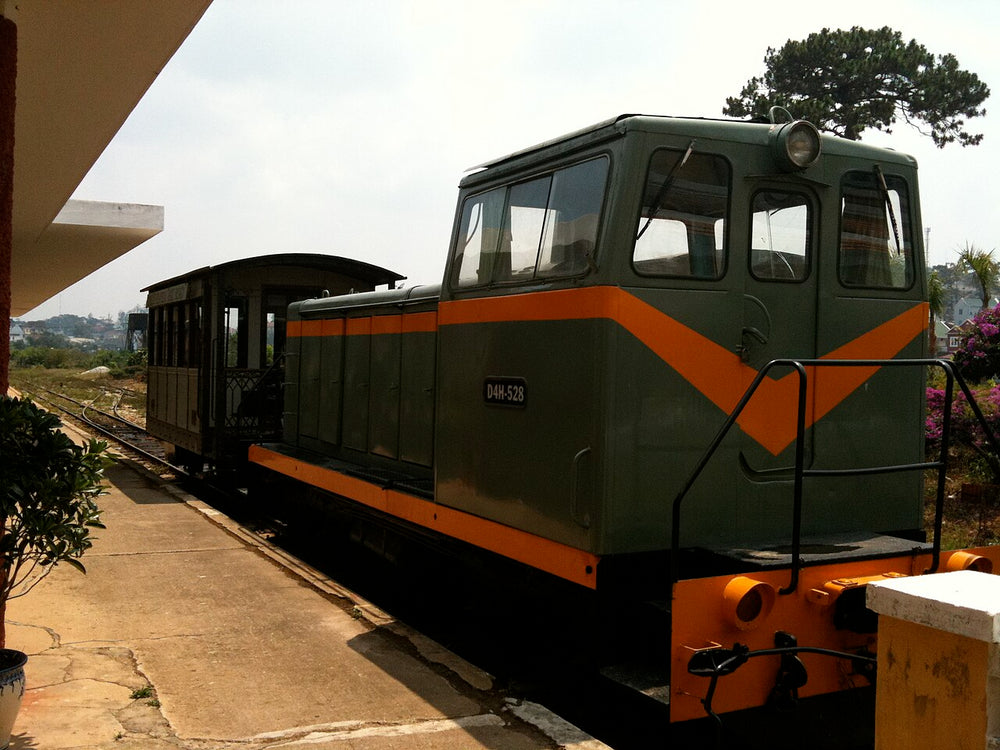 大叻火車站實景照片：Da Lat Locomotive
