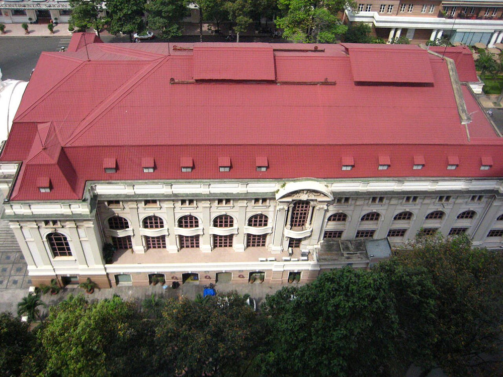 胡志明市大劇院實景照片：HCMC Opera House roof