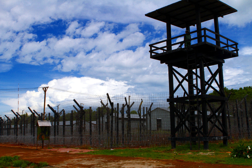富國島監獄遺跡實景照片：Phu Quoc Prison 01