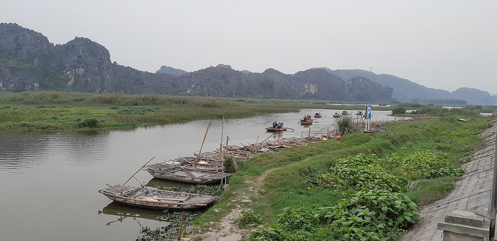 雲龍自然保護區實景照片：Van Long Nature Reserve Lowland Wetland Halong Bay Ninh Binh Limestone Karst Red River Delta (30979)