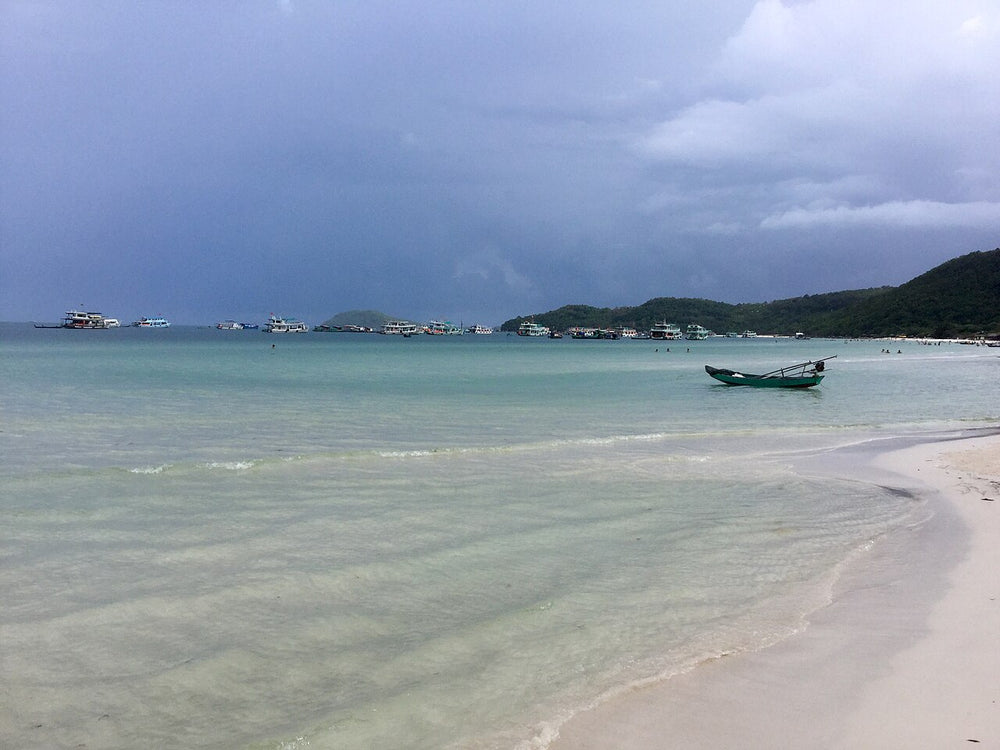 星沙灘：海灣弧線