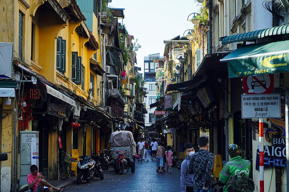 謝現啤酒街實景照片：Phố Tạ Hiện - NKS