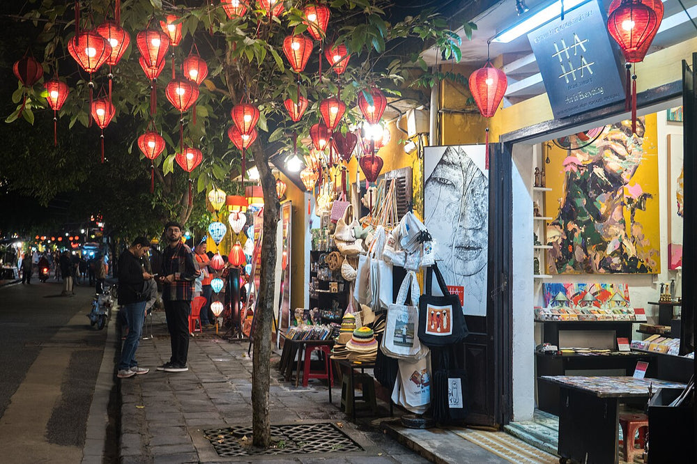 會安夜市與河岸散步實景照片：2024-12-20 Hoi An Old Town at night 5