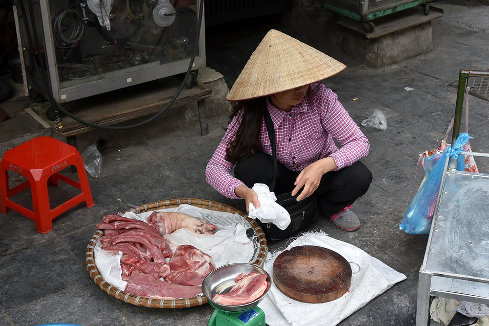 河內三十六古街實景照片：Old Quarter street scene, Hanoi (1) (38464672752)