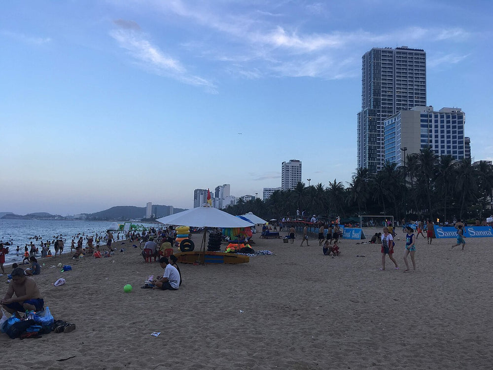 芽莊陳富海灘實景照片：Nha Trang Beach 5