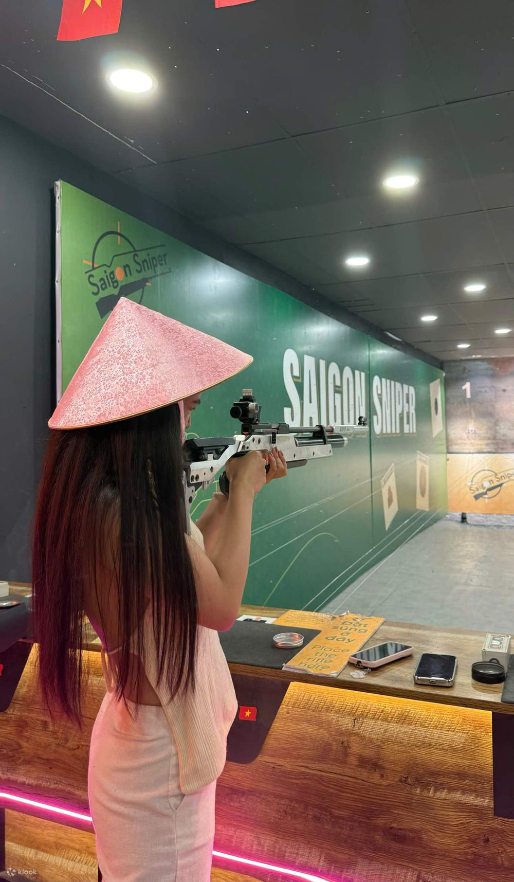 Saigon Sniper 場館內的活動空間