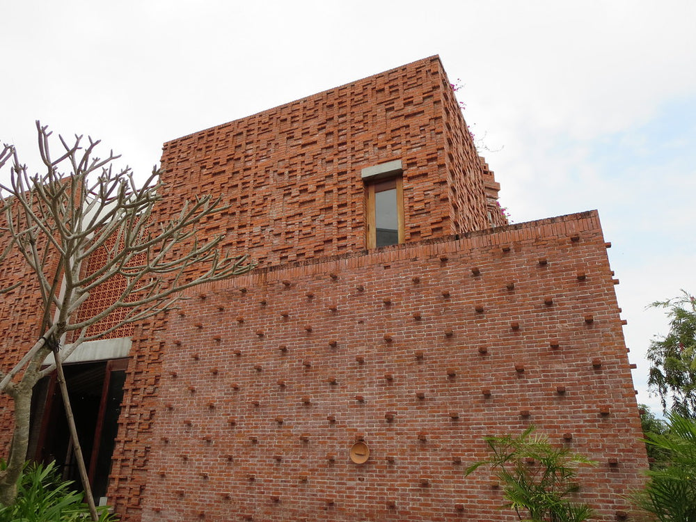 清河陶土公園的建築外觀