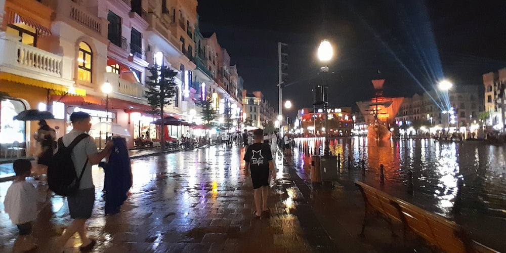 Ocean City 周邊的 Grand World 夜間街景